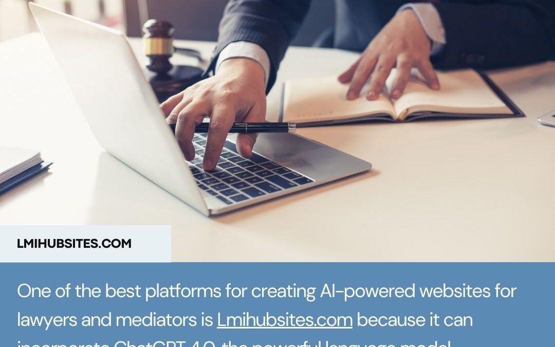 AI-Powered “Hubsites” Benefit for Lawyers and Mediators
